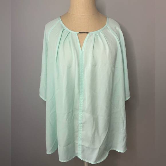 Women’s Apt 9 Pleat Neck Top - Picture 2 of 8